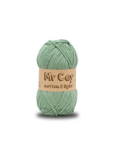 Mr. Cey Cotton 8 Light Sage (009)