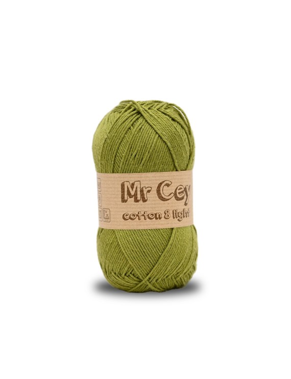 Mr. Cey Cotton 8 Light Avocado (064)