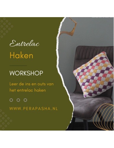 Workshop Entrelac haken (22 februari 2025)